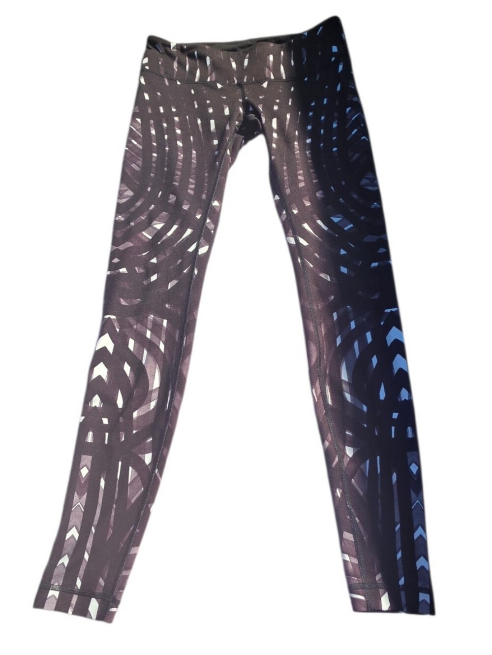 Lululemon Women’s Black Patterned Leggings